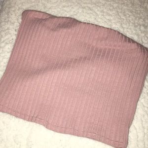 Pink tube top